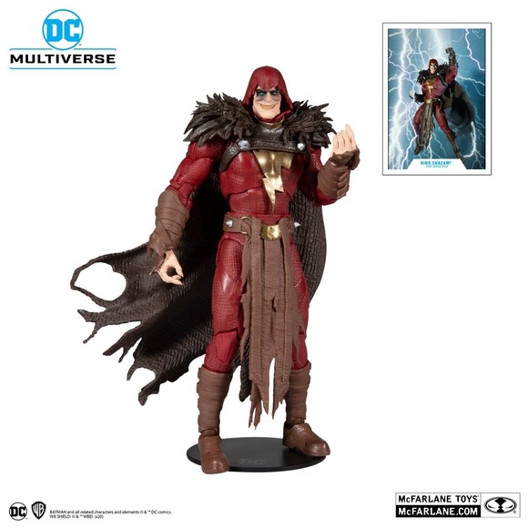 McFarlane Toys DC Multiverse King Shazam Fury of the Gods 7 in Figure - Picture 4 of 4